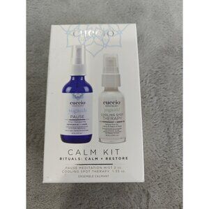 Cuccio Somatology Yogahhh CALM KIT Pause Meditation Mist & Cooling Spot Therapy 